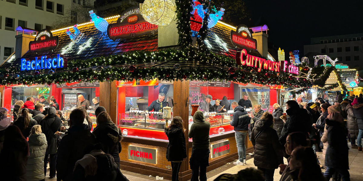 Schaustellerbetrieb Kleuser Fichna, Dortmund - Gastronomie Gro&szlig;er Vollimbiss