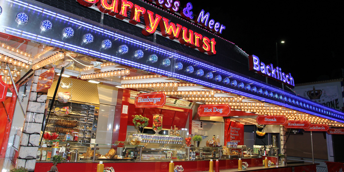 Schaustellerbetrieb Kleuser Fichna, Dortmund - Gastronomie Vollimbiss Imbiss & Meer